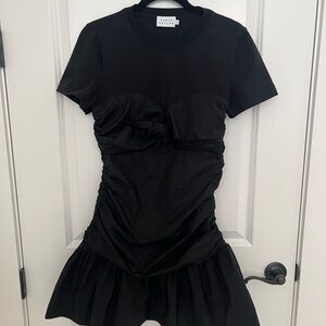 Tanya Taylor Black Mini Dress